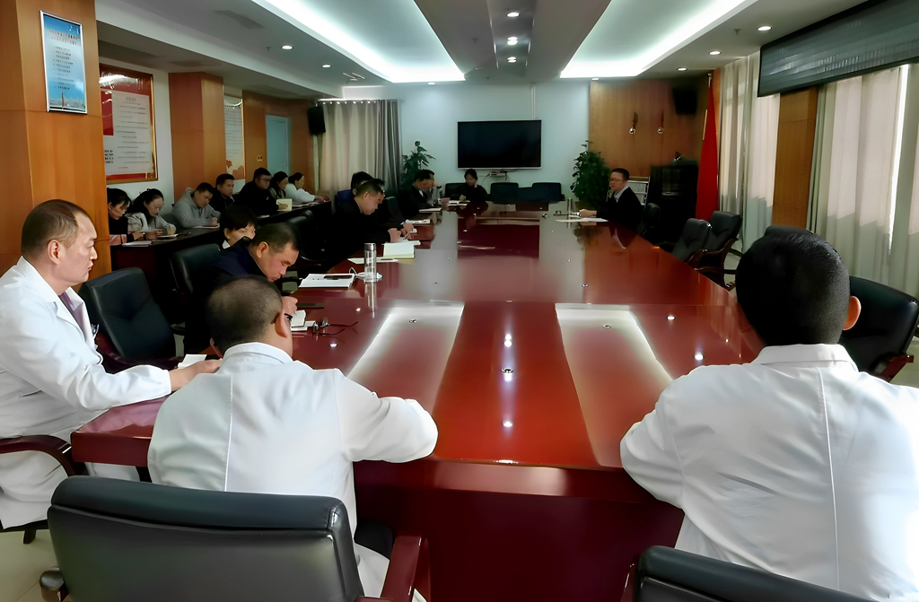 霍邱县人民医院召开重点学科年度工作部署会
